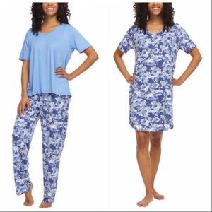 Flora Nikrooz 3pc PJ/Lounge Set